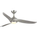 Progress Lighting Conte Collection 3-Blade 52 Inch Ceiling Fan Brushed Nickel (P250105-009-30)