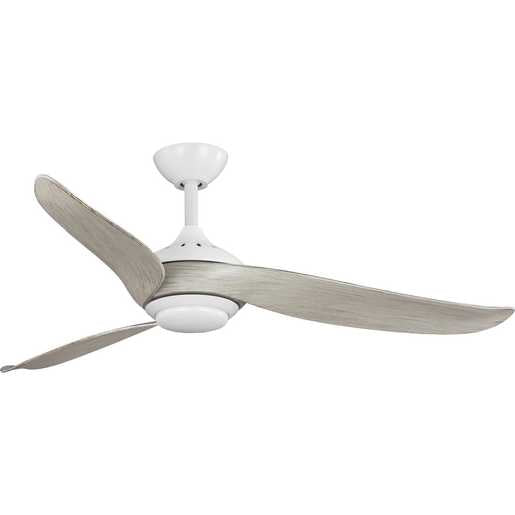 Progress Lighting Conte Collection 3-Blade 52 Inch Ceiling Fan Satin White (P250105-028-30)