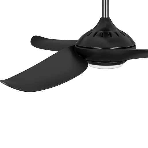 Progress Lighting Conte Collection 3-Blade 52 Inch Ceiling Fan Matte Black (P250105-31M-30)