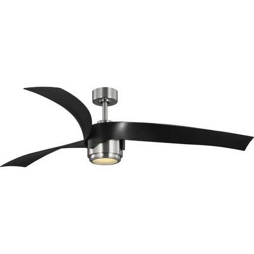 Progress Lighting Insigna Collection 3-Blade 60 Inch LED Ceiling Fan Brushed Nickel (P250107-009-30)