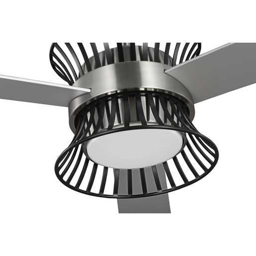 Progress Lighting Bisbee Collection 3-Blade 55 Inch Ceiling Fan Brushed Nickel (P250110-009-30)