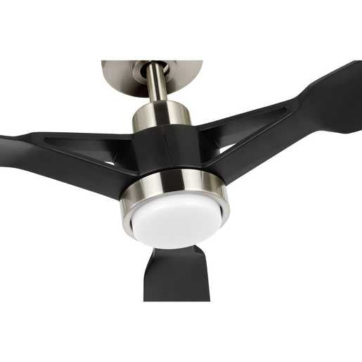 Progress Lighting Belen Collection 3-Blade 60 Inch Ceiling Fan Brushed Nickel (P250111-009-30)