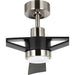 Progress Lighting Belen Collection 3-Blade 60 Inch Ceiling Fan Brushed Nickel (P250111-009-30)