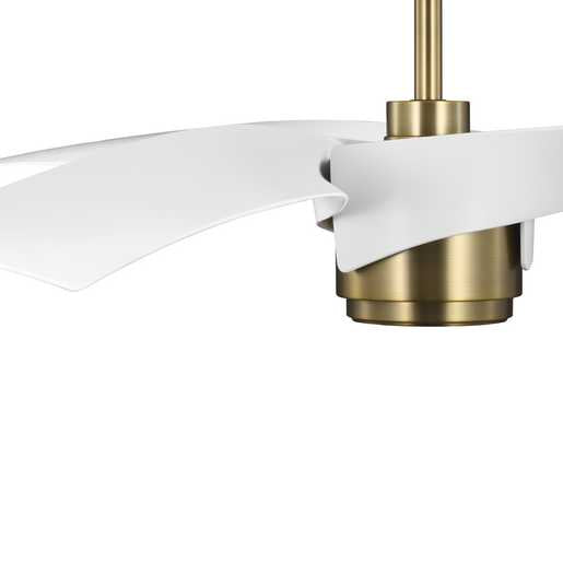 Progress Lighting Insigna Collection 3-Blade 60 Inch LED Ceiling Fan Vintage Brass (P250112-163-30)
