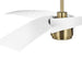 Progress Lighting Insigna Collection 3-Blade 60 Inch LED Ceiling Fan Vintage Brass (P250112-163-30)