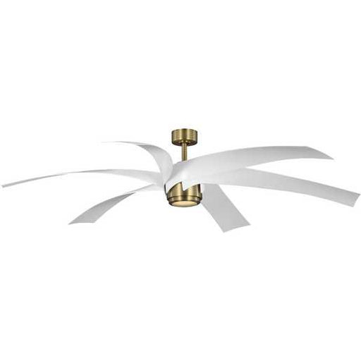 Progress Lighting Insigna Collection 6-Blade 72 Inch LED Ceiling Fan Vintage Brass (P250113-163-30)
