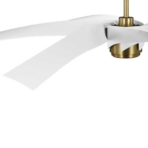 Progress Lighting Insigna Collection 6-Blade 72 Inch LED Ceiling Fan Vintage Brass (P250113-163-30)