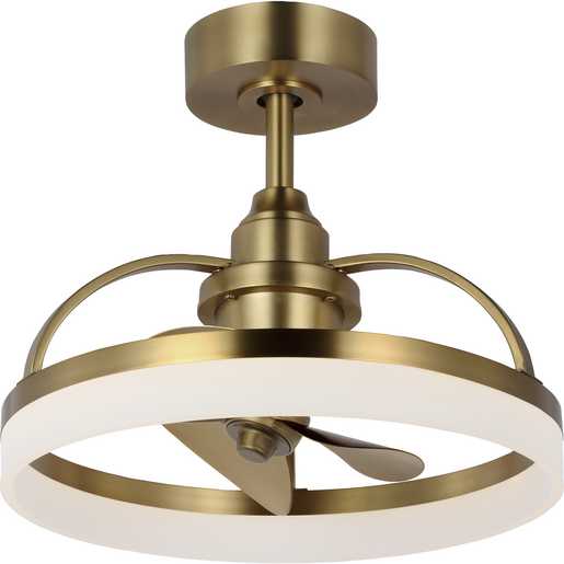 Progress Lighting Shear Collection Ceiling Fan Brushed Bronze (P250115-109-30)