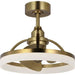 Progress Lighting Shear Collection Ceiling Fan Brushed Bronze (P250115-109-30)