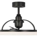 Progress Lighting Shear Collection Ceiling Fan Matte Black (P250115-31M-30)