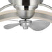 Progress Lighting Burnett Collection Ceiling Fan Brushed Nickel (P250116-009-30)