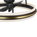 Progress Lighting Burnett Collection Ceiling Fan Matte Black (P250116-31M-30)