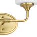 Progress Lighting Lynzie Collection Two-Light Bath And Vanity Fixture Brushed Gold (P2802-191)