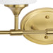 Progress Lighting Lynzie Collection Four-Light Bath And Vanity Fixture Brushed Gold (P2804-191)