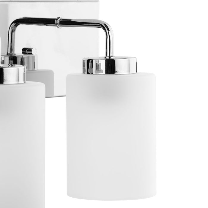 Progress Lighting Merry Collection Two-Light Bath And Vanity Fixture Polished Chrome (P300328-015)