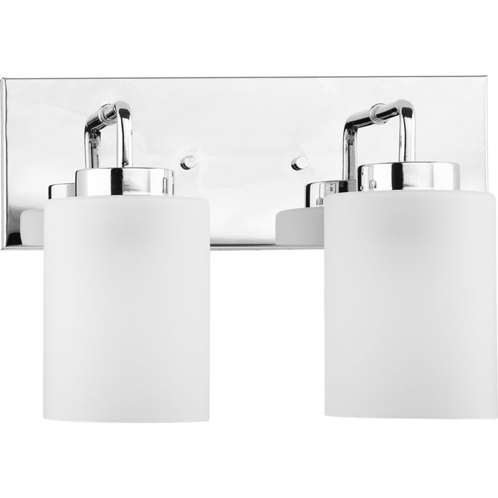 Progress Lighting Merry Collection Two-Light Bath And Vanity Fixture Polished Chrome (P300328-015)