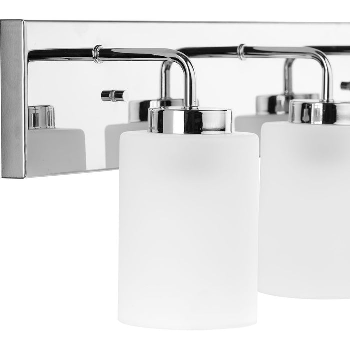 Progress Lighting Merry Collection Three-Light Bath And Vanity Fixture Polished Chrome (P300329-015)