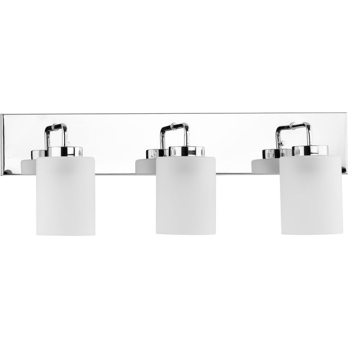 Progress Lighting Merry Collection Three-Light Bath And Vanity Fixture Polished Chrome (P300329-015)