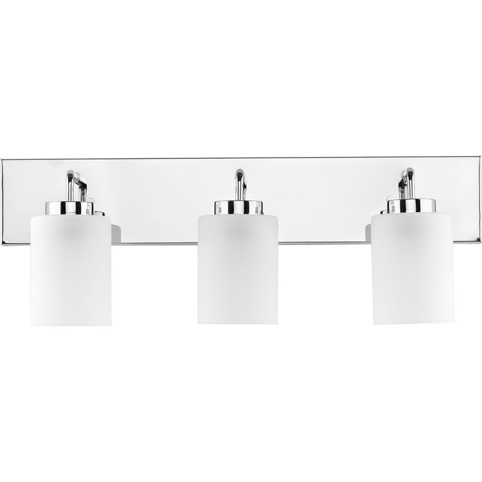 Progress Lighting Merry Collection Three-Light Bath And Vanity Fixture Polished Chrome (P300329-015)