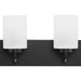 Progress Lighting Merry Collection Six-Light Bath And Vanity Fixture Black (P300421-031)