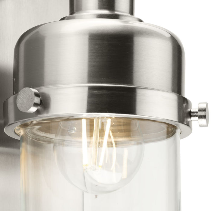 Progress Lighting Beckner Collection One-Light Bath And Vanity Fixture Brushed Nickel (P300422-009)