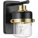 Progress Lighting Beckner Collection One-Light Bath And Vanity Fixture Matte Black (P300422-31M)