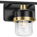 Progress Lighting Beckner Collection Three-Light Bath And Vanity Fixture Matte Black (P300424-31M)