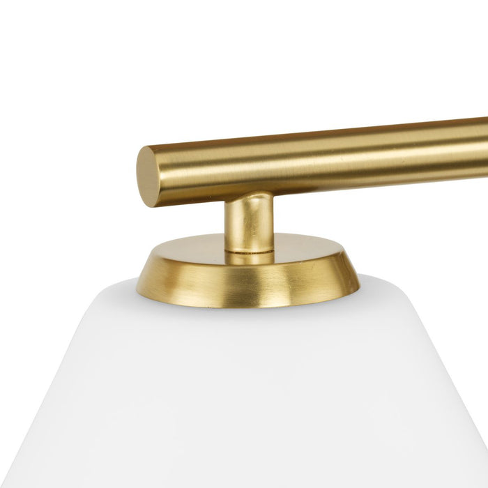 Progress Lighting Copeland Collection Three-Light Bath And Vanity Fixture Brushed Gold (P300432-191)