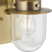 Progress Lighting Northlake Collection One-Light Bath And Vanity Fixture Vintage Brass (P300434-163)