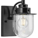 Progress Lighting Northlake Collection One-Light Bath And Vanity Fixture Matte Black (P300434-31M)