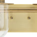 Progress Lighting Northlake Collection Two-Light Bath And Vanity Fixture Vintage Brass (P300435-163)