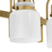 Progress Lighting Fessler Collection Two-Light Bath And Vanity Fixture Vintage Brass (P300439-163)