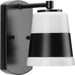 Progress Lighting Haven Collection One-Light Bath And Vanity Fixture Matte Black (P300442-31M)