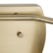 Progress Lighting Haven Collection Two-Light Bath And Vanity Fixture Vintage Brass (P300443-163)