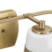 Progress Lighting Haven Collection Four-Light Bath And Vanity Fixture Vintage Brass (P300445-163)