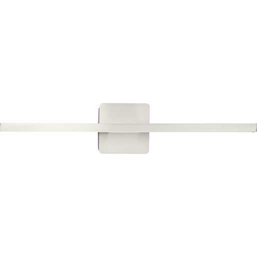 Progress Lighting Phase 5 LED Collection 24 Inch LED Linear Vanity Fixture Brushed Nickel (P300449-009-CS)