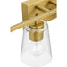 Progress Lighting Vertex Collection Four-Light Bath And Vanity Fixture Brushed Gold (P300460-191)