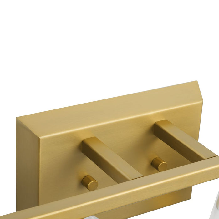 Progress Lighting Vertex Collection Four-Light Bath And Vanity Fixture Brushed Gold (P300460-191)