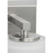 Progress Lighting Vertex Collection One-Light Bath And Vanity Fixture Brushed Nickel (P300461-009)