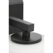 Progress Lighting Vertex Collection One-Light Bath And Vanity Fixture Matte Black (P300461-31M)