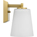 Progress Lighting Vertex Collection Two-Light Bath And Vanity Fixture Brushed Gold (P300462-191)