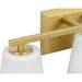 Progress Lighting Vertex Collection Three-Light Bath And Vanity Fixture Brushed Gold (P300463-191)