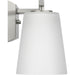 Progress Lighting Vertex Collection Four-Light Bath And Vanity Fixture Brushed Nickel (P300464-009)