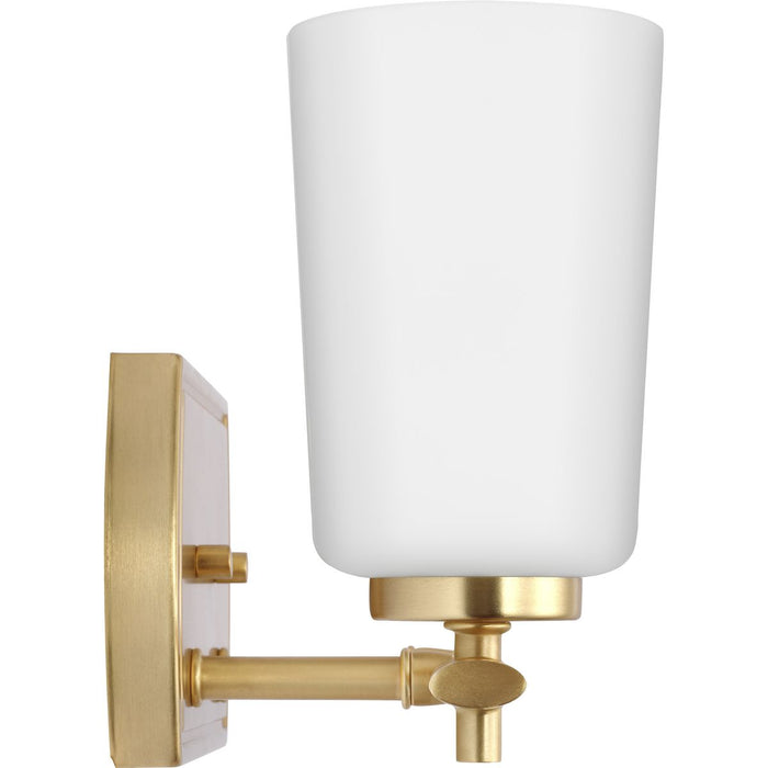 Progress Lighting Adley Collection Two-Light Bath And Vanity Fixture Satin Brass (P300466-012)