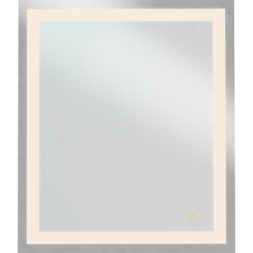 Progress Lighting Captarent LED Collection 36 Inch X 42 Inch LED Mirror White (P300470-030-CS)