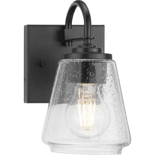 Progress Lighting Martenne Collection One-Light Bath And Vanity Fixture Matte Black (P300472-31M)