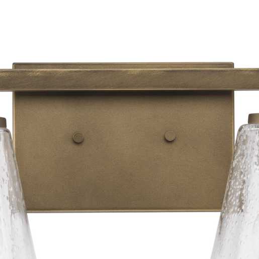 Progress Lighting Martenne Collection Two-Light Bath And Vanity Fixture Aged Bronze (P300473-196)