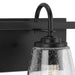 Progress Lighting Martenne Collection Three-Light Bath And Vanity Fixture Matte Black (P300474-31M)