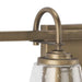 Progress Lighting Martenne Collection Four-Light Bath And Vanity Fixture Aged Bronze (P300475-196)