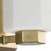 Progress Lighting Estrada Collection One-Light Bath And Vanity Fixture Brushed Gold (P300476-191)